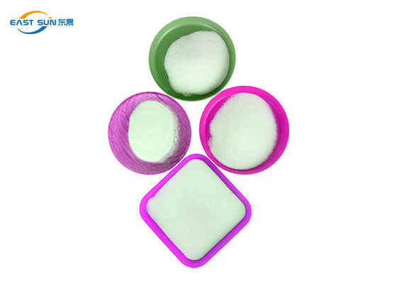 ভালো দাম সিল্ক স্ক্রিন প্রিন্টিংয়ের জন্য হোয়াইট কপোলিস্টার পিইএস পাউডার গরম গলানো আঠালো পাউডার অনলাইন