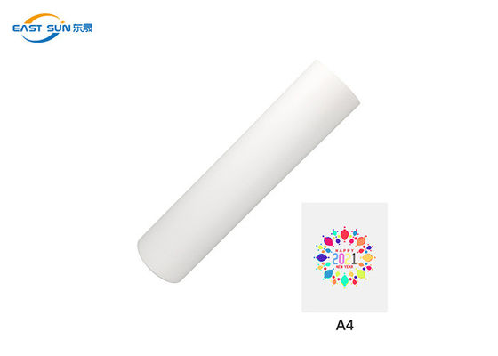 ভালো দাম ডিজিটাল প্রিন্টিংয়ের জন্য সিঙ্গেল সাইড 60 সেমি 30 সেমি ডিটিএফ ফিল্ম A3 A4 হিট ট্রান্সফার অনলাইন