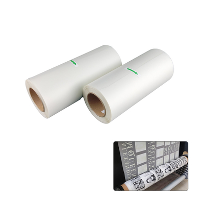 Good price ট্রান্সলুসেন্ট 75U DTF PET ফিল্ম রোল সিঙ্গেল সাইড ম্যাট 30cm 33cm 60cm অনলাইন