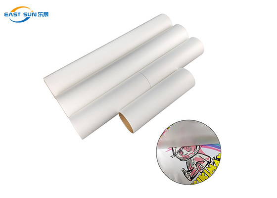 Good price ডিজিটাল ডিটিএফ মুদ্রণ তাপ স্থানান্তর ফিল্ম ঠান্ডা এবং গরম পিল জন্য সহজ পিল দৈর্ঘ্য 100m অনলাইন
