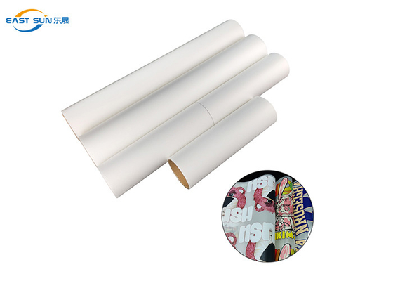 Good price 0.075 মিমি বেধ ডিটিএফ মুদ্রণ ফিল্ম ট্রান্সফার পেপার পেট 60 সেমি হট পিল রোল অনলাইন